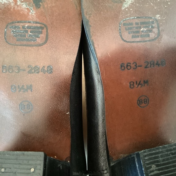 IPANEMA Uruguay black leather pointed toe western 1.25” heel gaucho booties 8.5 - Picture 6 of 12